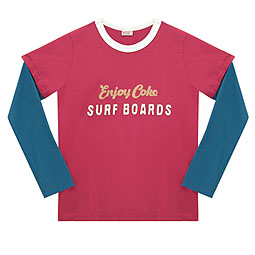 Coke Surfboards Grown on T-Shirt