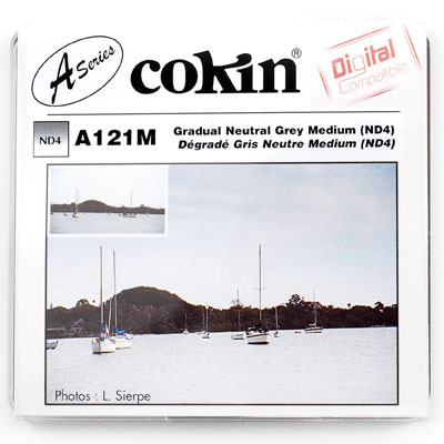 Cokin A121M Gradual Grey G2 Medium (ND4) Filter