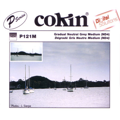 Cokin P121M Gradual Grey G2 Medium ND4 Filter
