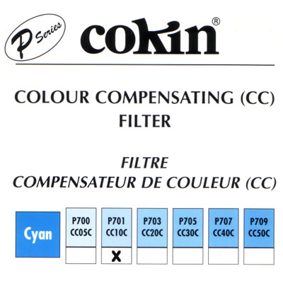 Cokin P701 Cyan CC10 Filter