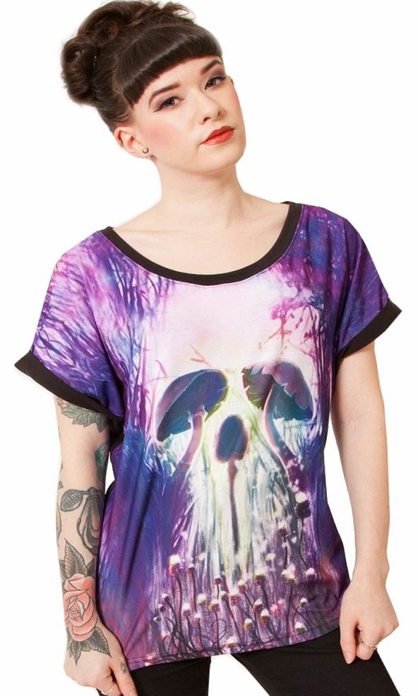 Mystical Mushrooms Baggy Top CHBT007F