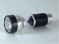 Aluminium Torch Green Size 4 x AA Batts