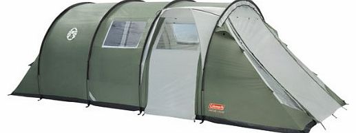 Coastline Deluxe Tent - Green/Grey, Six Person