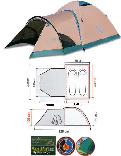 COLEMAN X-2 Tent