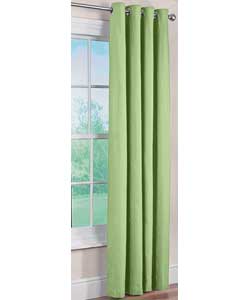 Lima Kiwi Eyelet Curtains - 66 x 90