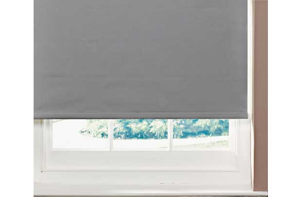 3ft Blackout Roller Blind - Smoke Grey