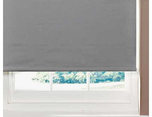 4ft Blackout Roller Blind - Smoke Grey