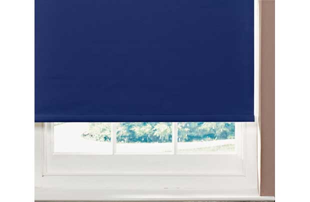 6ft Blackout Roller Blind - Navy