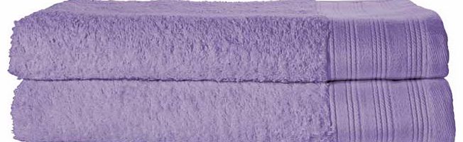 Pair of Bath Sheets - Sugar Plum