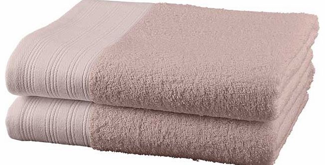 Pair of Bath Towels - Cafe Mocha