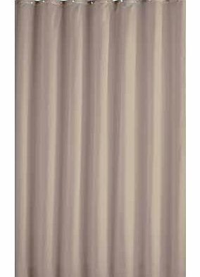 ColourMatch Shower Curtain - Cafe Mocha