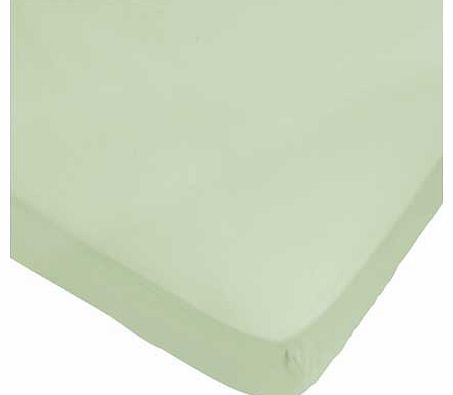 ColourMatch Tutti Frutti Green Fitted Sheet -