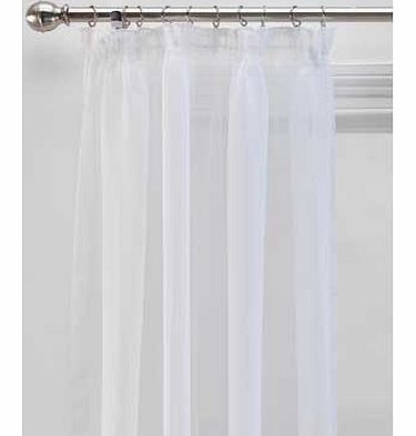 Voile Panels - 152x228cm - Super White