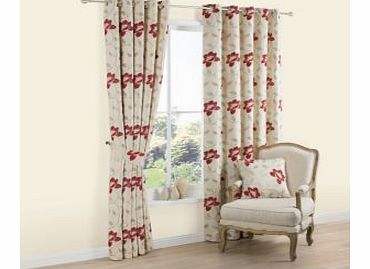 Geranium Eyelet Curtains (W)1.17m (L)1.37m