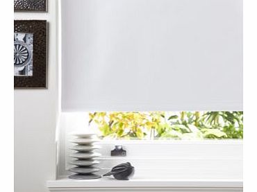 Kona Corded White Roller Blind (L)1.6m