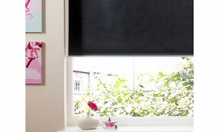 Pali Cordless Black Roller Blind