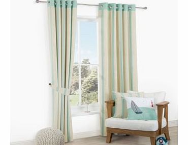 Saunton Eyelet Curtains (W)1.67m (L)2.28m