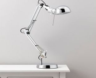 Colours Tutti Chrome Effect Desk Lamp