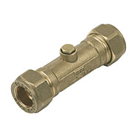 Check Valve Double 15mm