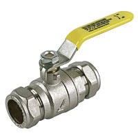 Full Bore Lever Ball Valve 15mm