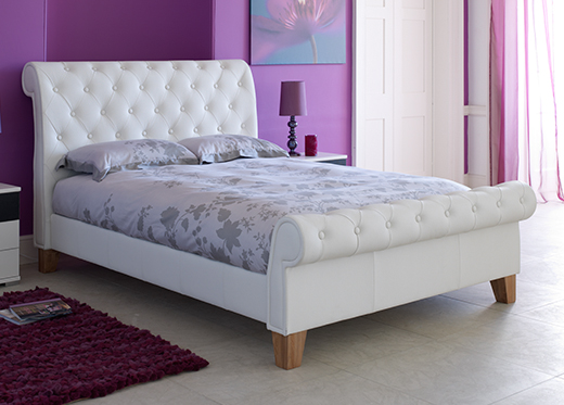 Como Bedstead - White