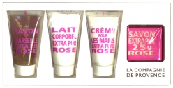 Compagnie de Provence TRAVEL SET - WILD ROSE (4