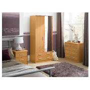 Double Wardrobe Beech