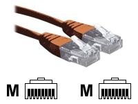 COMPUTER GEAR 0.5m RJ45 to RJ45 CAT 6 stranded network cable ORANGE