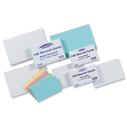 Concord Record Card Smooth Blank 152x102mm White