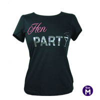 Black Hen Party t-shirt M