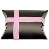 Candy pink 10mm petersham ribbon