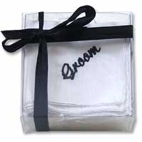 Confetti Groom handkerchief