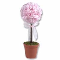 Pink petal topiary