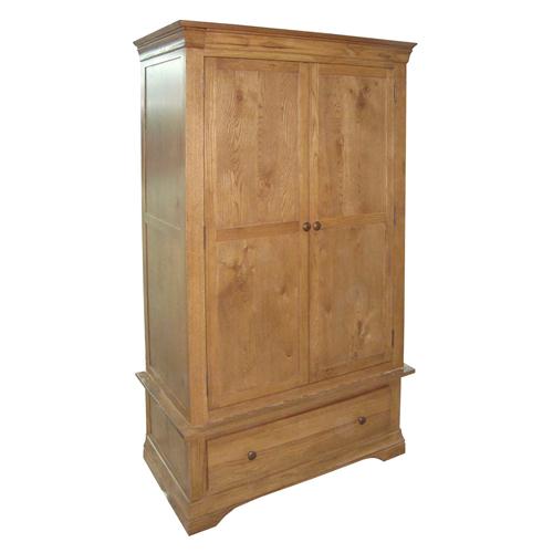 Constance 2 Door Wardrobe with Drawer 294.017