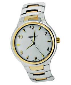 constant Gents Two-Tone Bracelet Watch