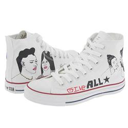 converse All Star Hi Product Democracy - Wht/Blu/L