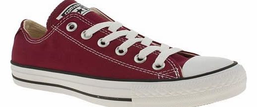 All Star Oxford - 6 Uk - Burgundy - Fabric