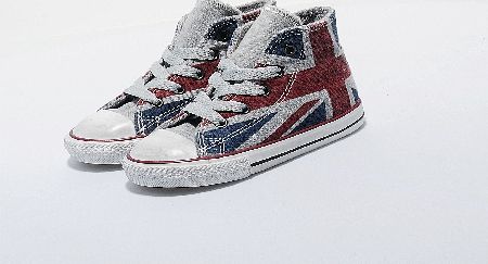 Converse All Star Union Jack Flag Hi Infants