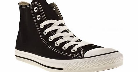 Converse Black All Star Hi Top Trainers