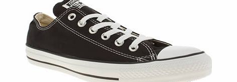 Converse Black All Star Lo Trainers