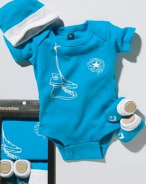 Converse Blue Gift Set - 0-6 Months