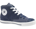 Converse CT All Star Split Hi Blue Denim Trainers