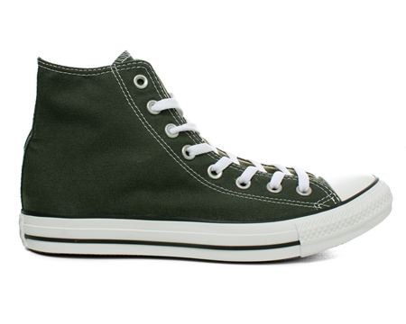 Converse CT HI Privet Green Canvas Trainers