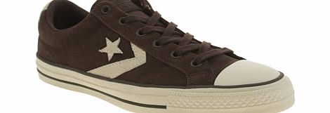 Converse Dark Brown Star Player Ox Trainers