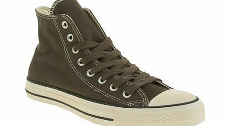 Converse Dark Green All Star Vintage Wash Twill