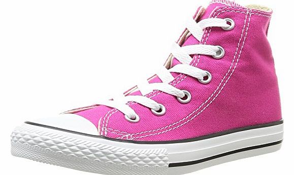 Girls Chuck Taylor All Star Junior Seasonal HI Trainers 15852 13 Rose Cosmos 13.5 UK, 32 EU