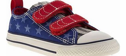 kids converse blue all star oxford v2 boys