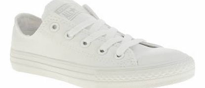 kids converse white all star oxford unisex