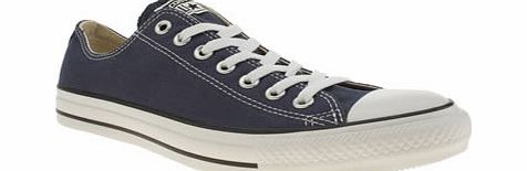 Converse Navy All Star Lo Trainers