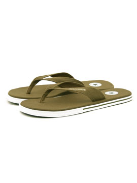 Converse Olive Canvas Flip Flops